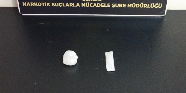 Elazığ'da uyuşturucu operasyonunda 2 zanlı tutuklandı