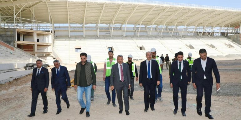 Gençlik ve Spor Bakan Yardımcısı Baydaş, Elazığ'da incelemelerde bulundu