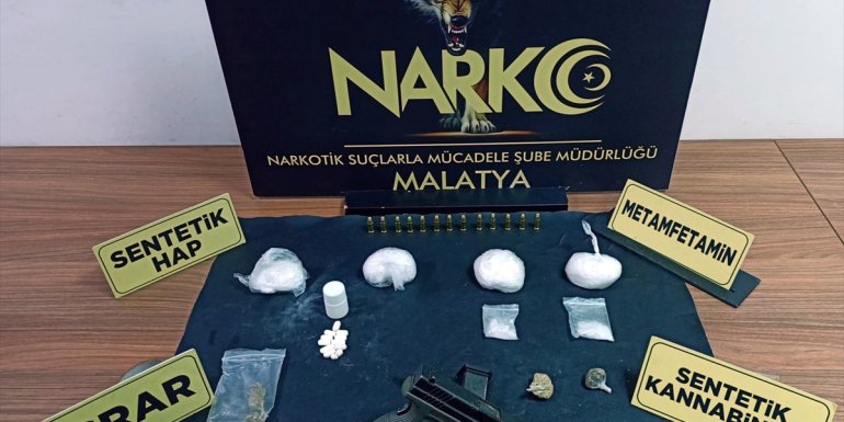 MALATYA - Uyuşturucu operasyonunda 3 zanlı gözaltına alındı1