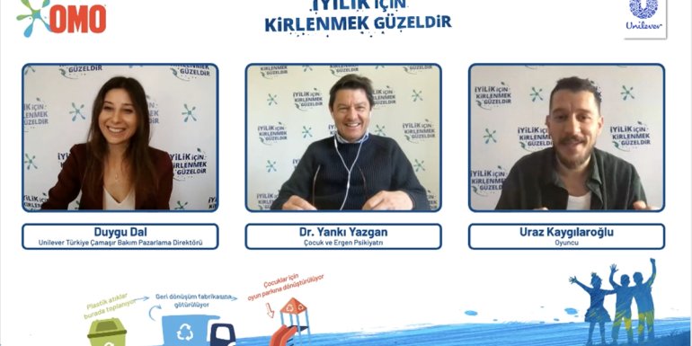 Plastik atıklar çocuklar için oyun parkına dönüştürülüyor