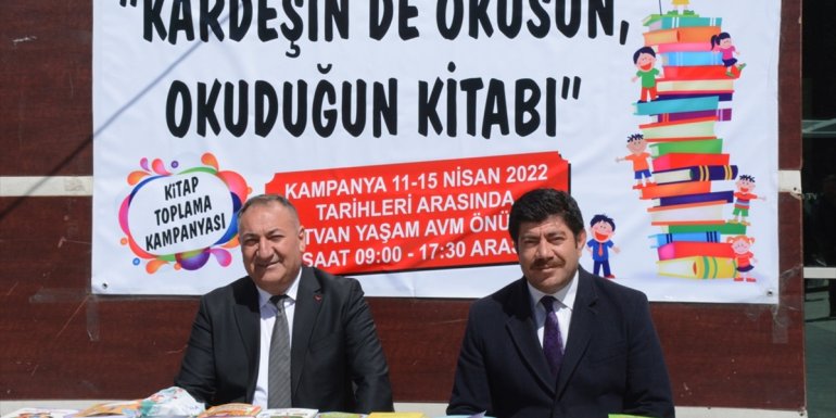 Tatvan'da kitap toplama kampanyası başladı