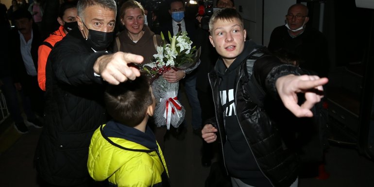 Ukrayna'daki futbol kulüplerinin altyapısından 131 sporcu Trabzon'a geldi