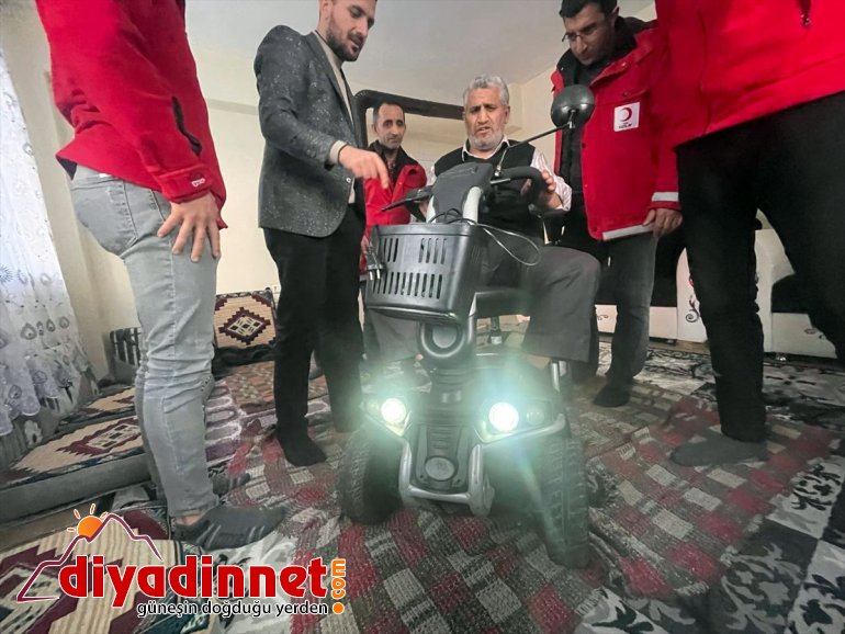 sandalye Türk 2 Kızılay, tekerlekli engelliye hediye Ağrı