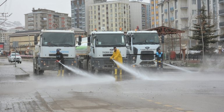 Tuşba Belediyesinden bahar temizliği