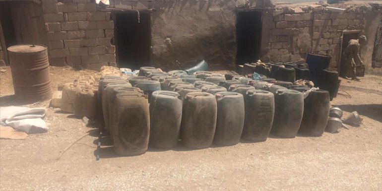Van'da 550 litre kaçak akaryakıt ele geçirildi