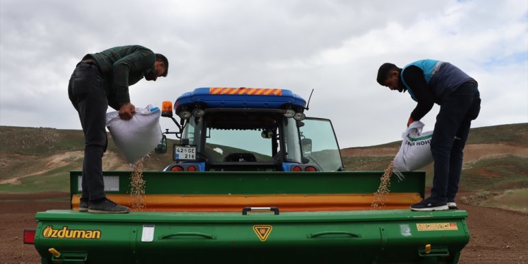 VAN - Tohumlar toprakla buluştu1
