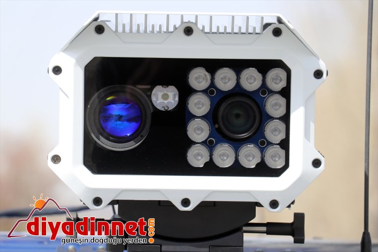 Yerli mobil hız tespit sistemi Ağrı'da kullanılmaya başlandı