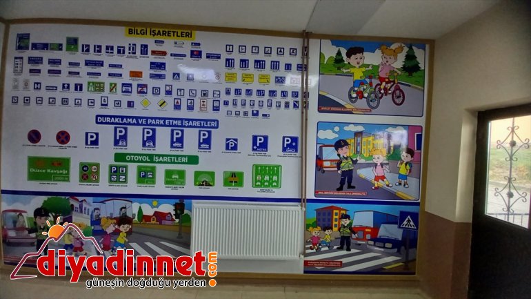 oluşturan seminer okullarda jandarma trafik verdi öğrencilere Ağrı