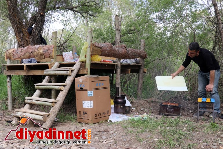 vatandaşlar havayı piknik fırsat doldurdu bilen alanlarını sıcak Ağrı