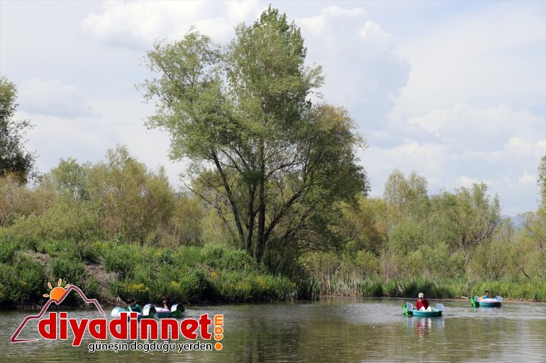 fırsat piknik alanlarını doldurdu havayı sıcak bilen Ağrı