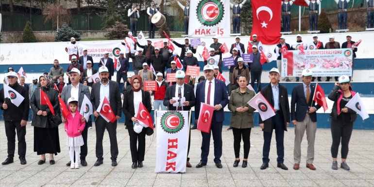 Ağrı'da 1 Mayıs Emek ve Dayanışma Günü kutlandı