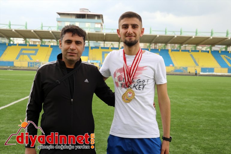 Türkiye forma atletin olan Üç ayda şampiyonu AĞRI hedefi görme - milli engelli 3
