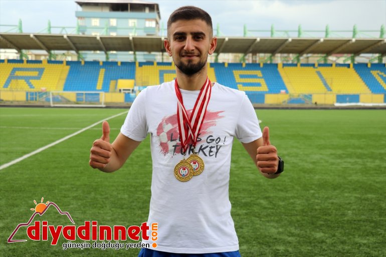 atletin - engelli forma Üç olan hedefi AĞRI milli şampiyonu Türkiye ayda görme 9