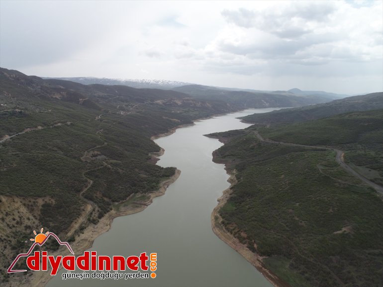 Bingöl'de kuraklıktan etkilenen Özlüce Barajı, kar ve yağmur sularıyla canlandı