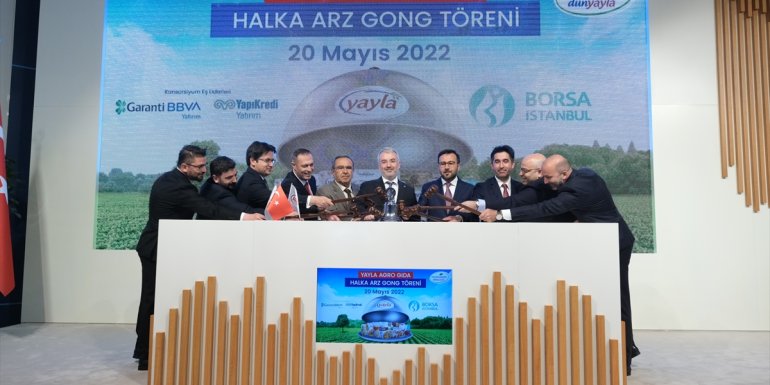 Borsa İstanbul'da gong Yayla Agro Gıda için çaldı