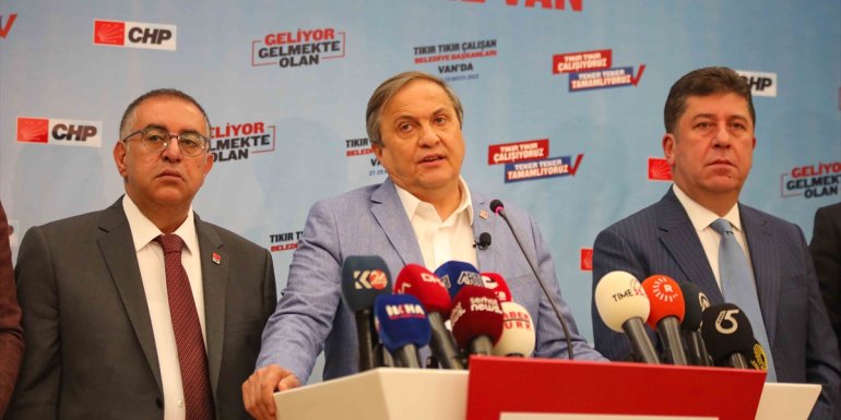 CHP Genel Başkan Yardımcısı Torun Van'da basın toplantısı düzenledi: