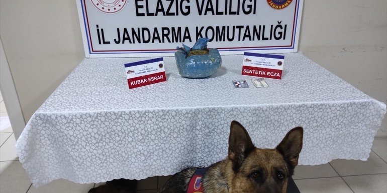 Elazığ'da çantasında uyuşturucu ele geçirilen yolcu gözaltına alındı