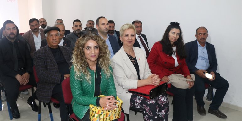 ERZİNCAN - CHP Genel Başkan Yardımcısı İlgezdi, partililerle buluştu1