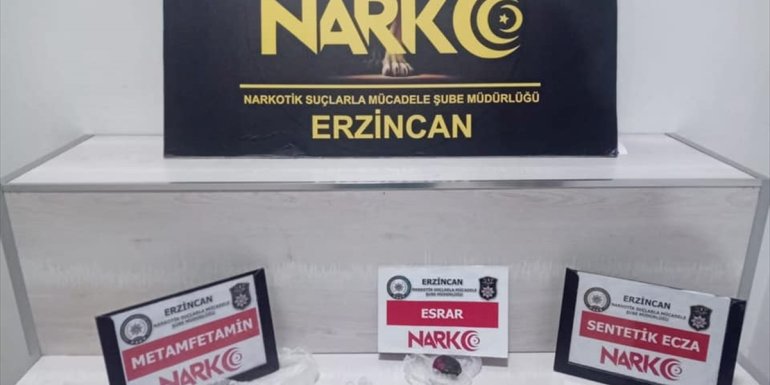 Erzincan'da uyuşturucu operasyonunda 1 kişi tutuklandı