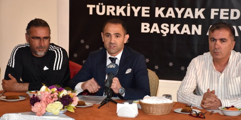 ERZURUM - Türkiye Kayak Federasyonu Başkan Adayı Ömer Karslı1