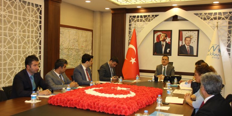 Hakkari'de KÖYDES İl Tahsisat Komisyonu Toplantısı yapıldı