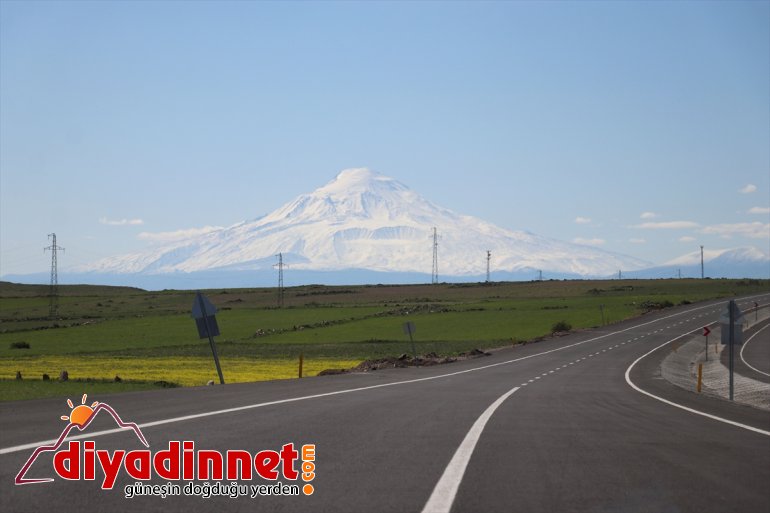 beyaza büründü - Ağrı Dağı