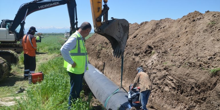 Muş'ta "İçme Suyu İsale Hattı ve Arıtma Tesisi Projesi"nin yüzde 25'i tamamlandı