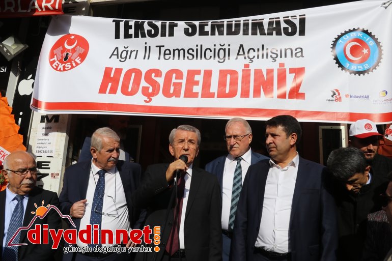 TEKSİF Genel Başkanı Irgat, Ağrı'da konuştu: