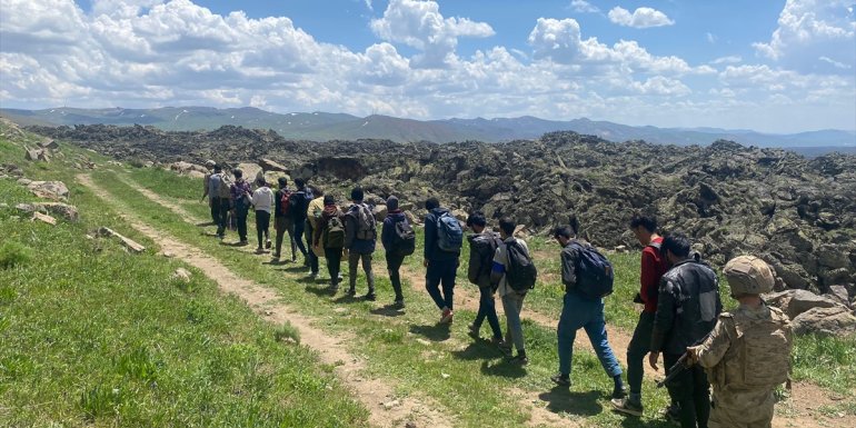 Van'da 15 düzensiz göçmen yakalandı