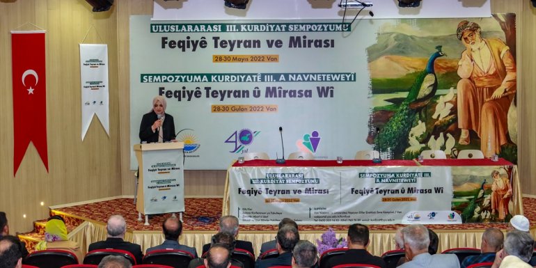 Van'da '3. Uluslararası Feqiye Teyran ve Mirası Sempozyumu' başladı