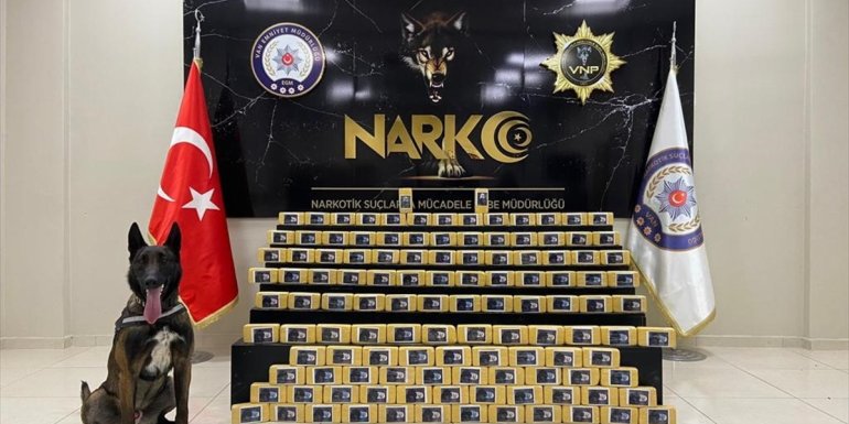 Van'da bir haftada 67 kilo 187 gram uyuşturucu ele geçirildi