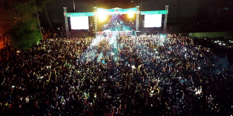Van'da "İpekfest Gençlik Festivali" sona erdi