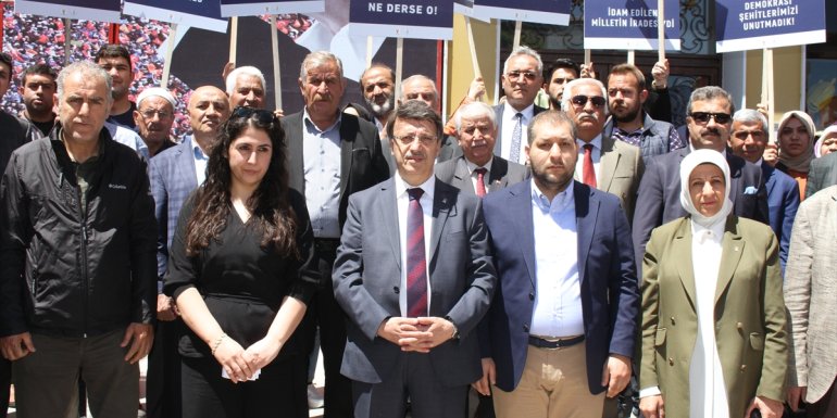 Van, Hakkari, Bitlis ve Muş AK Parti teşkilatlarından 27 Mayıs açıklaması1