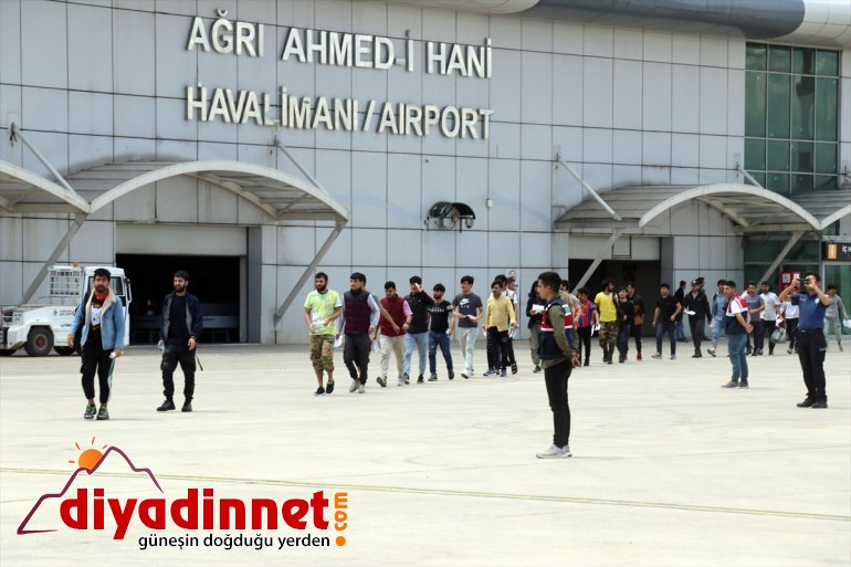 AĞRI ülkelerine düzensiz gönderildi göçmen 499 Afgan - uyruklu 9