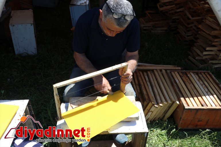 balı başladı geven mesaisi - tescilli Arıcıların AĞRI 25