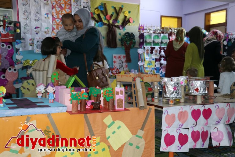 kostüm defilesi öğrencilerinden anaokulu Ağrı