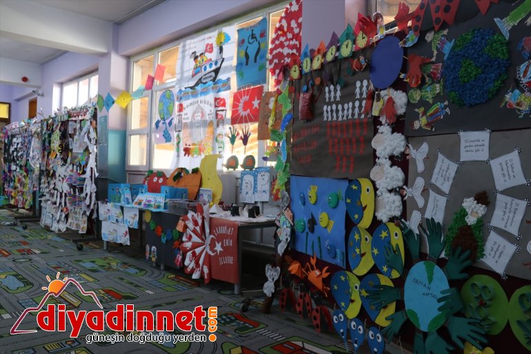 kostüm öğrencilerinden defilesi atık malzemelerle Ağrı