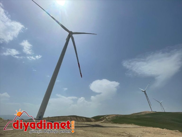 kurulan rüzgarı İpek AĞRI dönüştürüyor enerjiye - türbinler Geçidi