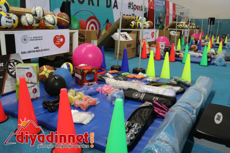 - Özel malzemesi AĞRI spor öğrencilerine armağanı eğitim 1