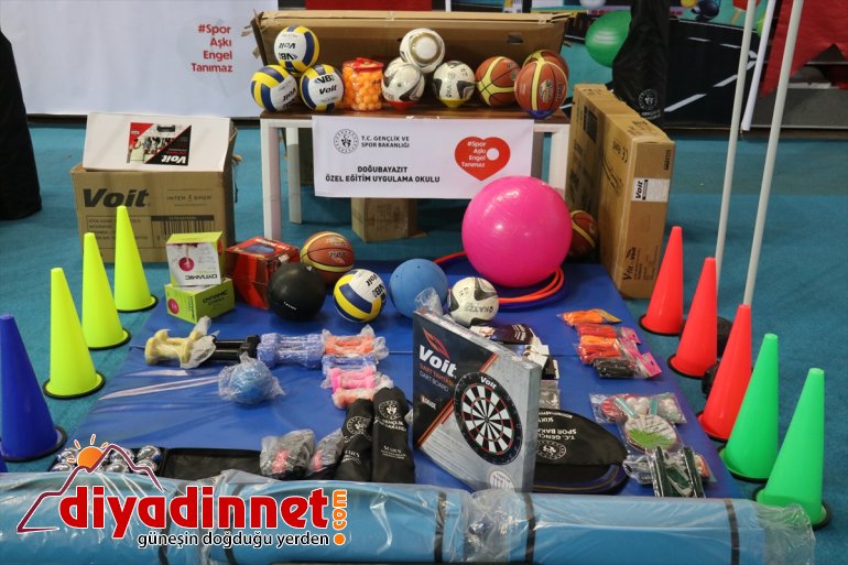 AĞRI armağanı eğitim öğrencilerine spor - Özel malzemesi 2