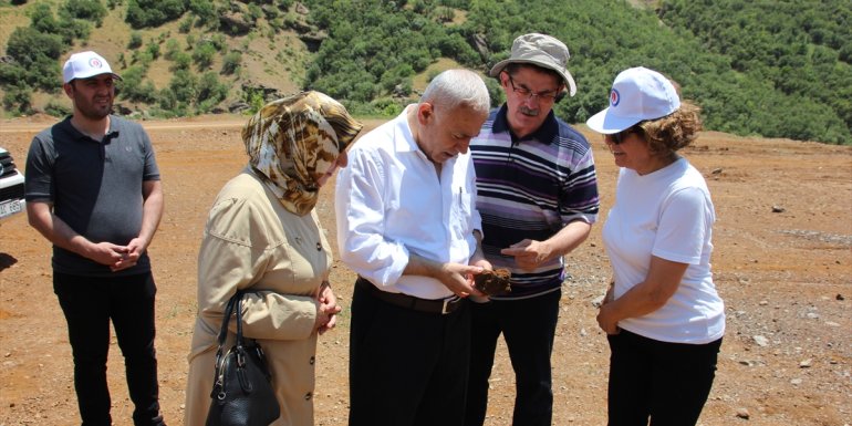Akademisyenler, Hakkari'deki maden sahalarında inceleme yaptı