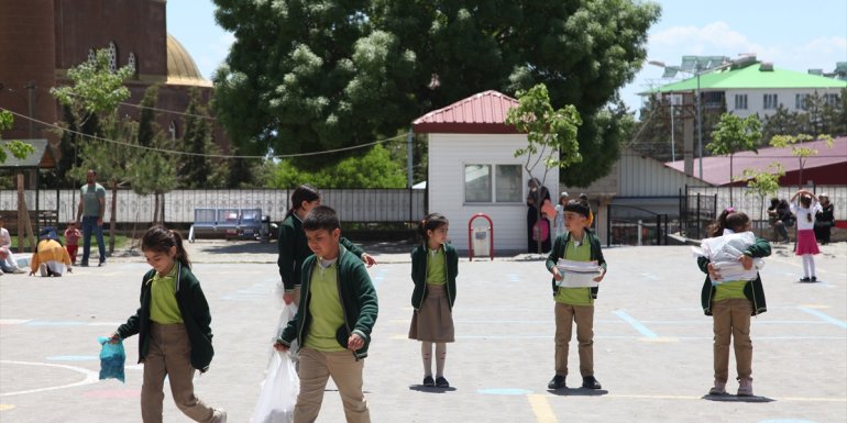 BİTLİS - Ahlat’ta “Geri Dönüştür Geleceği Değiştir” Projesi1