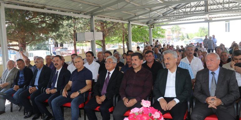 Erzincan'da cemevi sosyal tesisinin temeli atıldı
