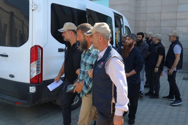 DEAŞ Erzincan şüpheli operasyonunda adliyede 11 merkezli yakalanan 1
