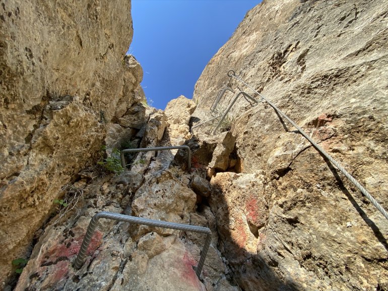 rotası - Ferrata oldu tutkunlarının Via adrenalin parkuru ERZİNCAN 4