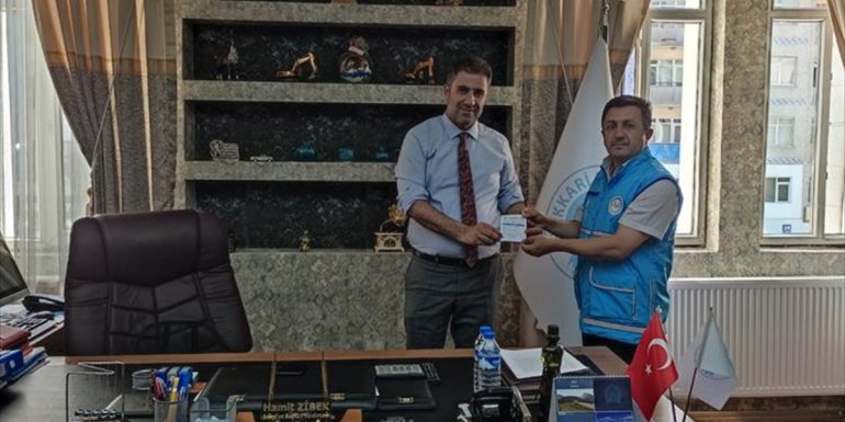 Hakkari'de vekaletle kurban organizasyonuna destek