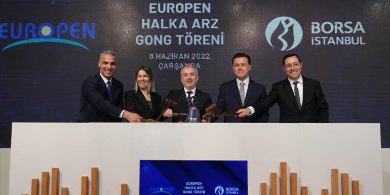 Borsa İstanbul'da gong Europen için çaldı