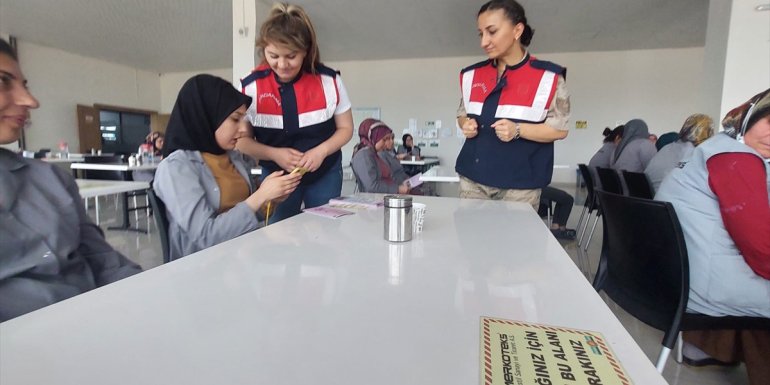 Malatya'da jandarma 103 kadının telefonuna KADES'i yükledi