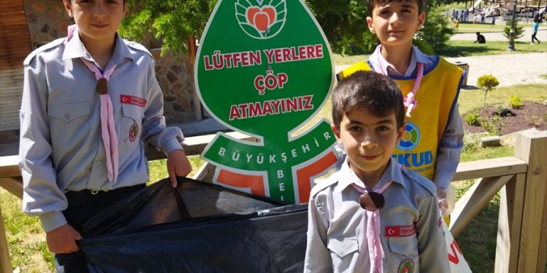 Malatya'da tabiat parkı atıklardan arındırıldı