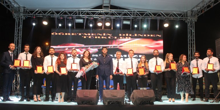 Malatyalı öğretmenler konser verdi